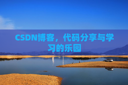 CSDN博客，代码分享与学习的乐园